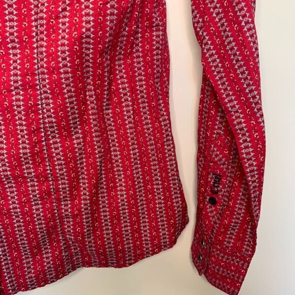 Cruel Black Snap Button Long Sleeve Western Shirt - Picture 3 of 7